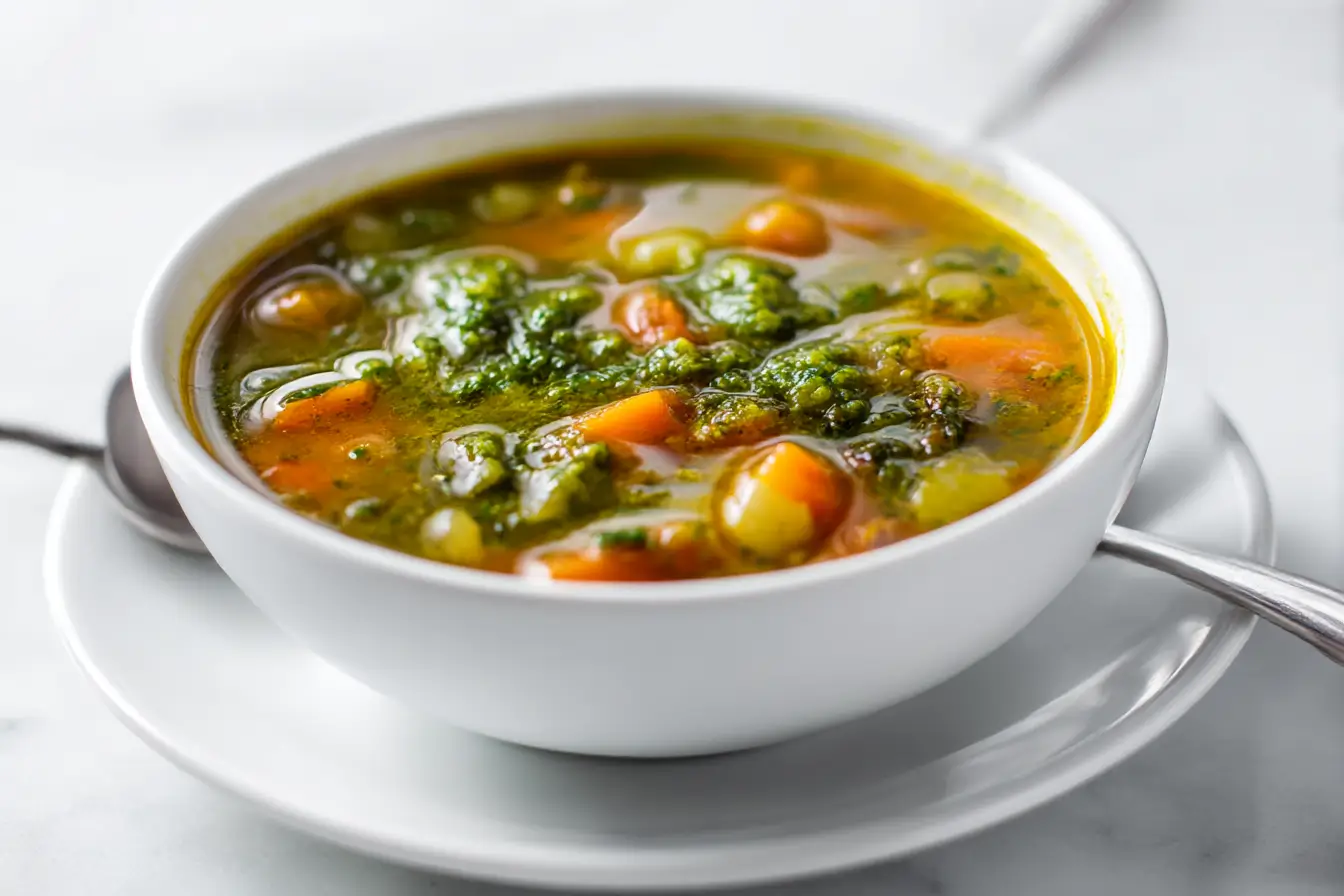 Soupe au pistou au Cookeo - liste des ingrédients