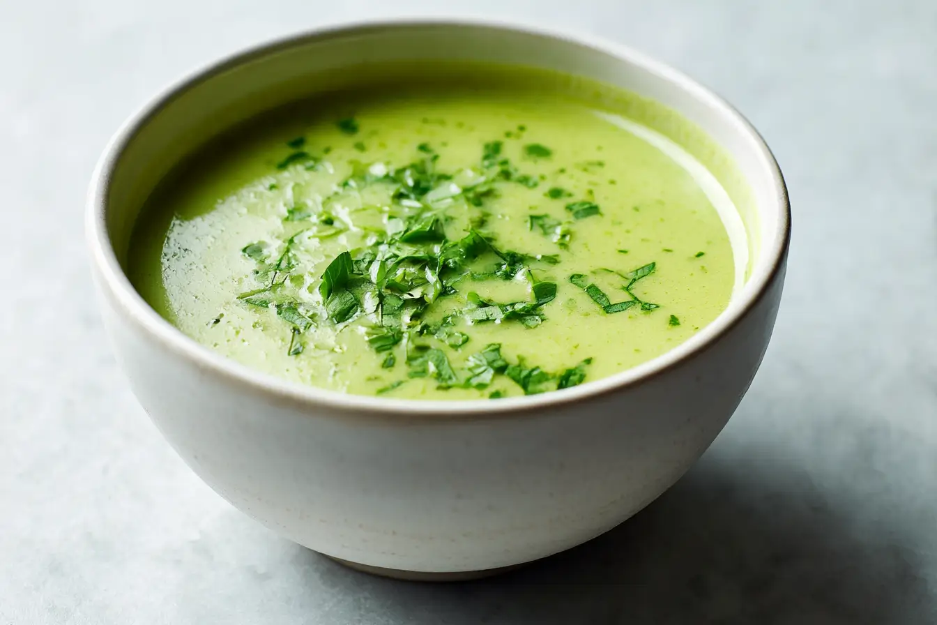 Soupe courgette au Cookeo - liste des ingrédients
