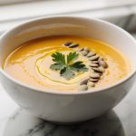 Soupe de potiron en Cookeo, crémeuse et réconfortante