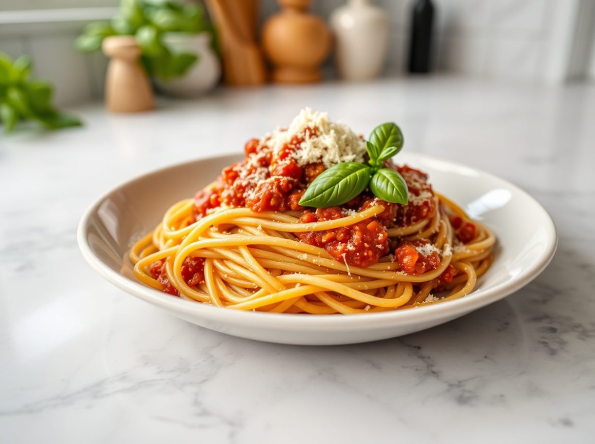 Savoureuse spaghetti Bolognaise au Cookeo, riche en saveurs
