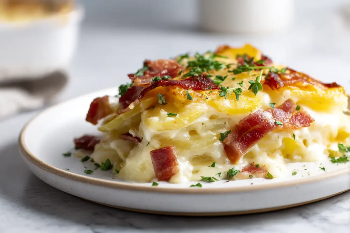 Tartiflette au Cookeo, crémeuse et savoureuse