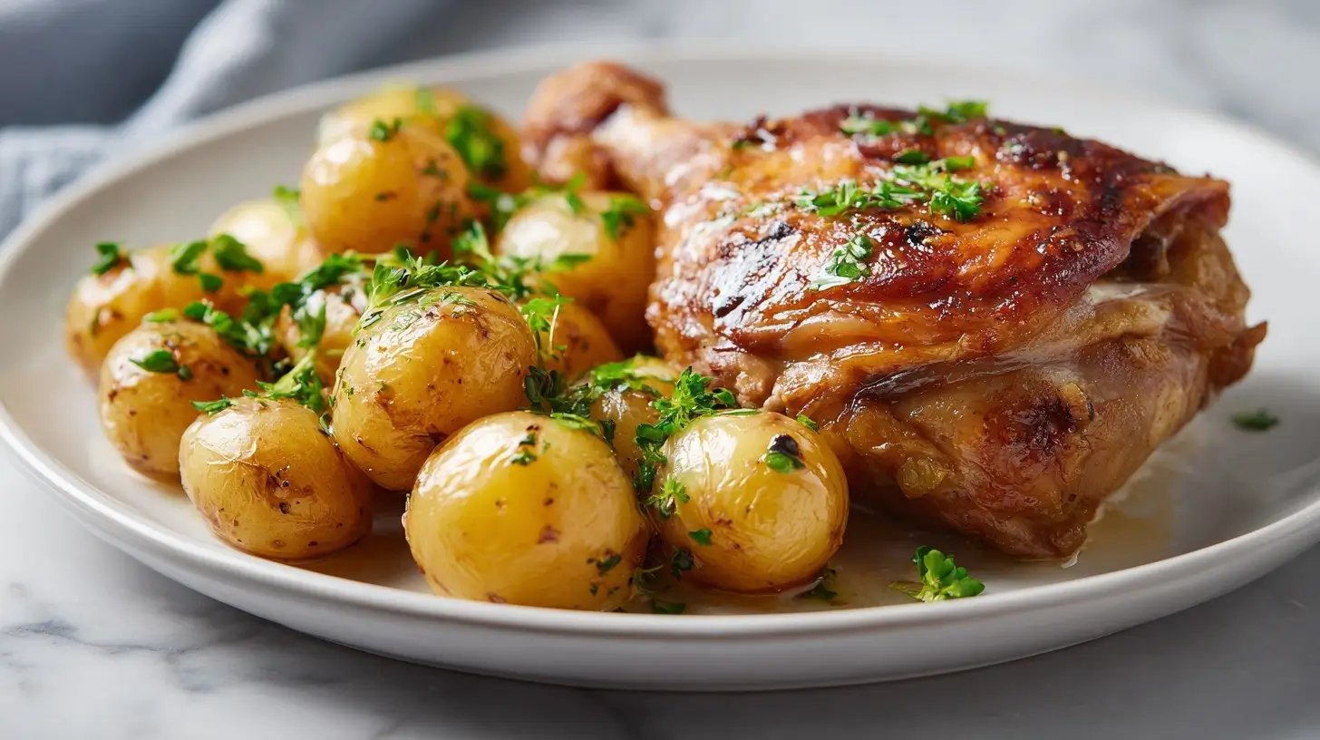 Cuisse de dinde pommes de terre au Cookeo - liste des ingrédients