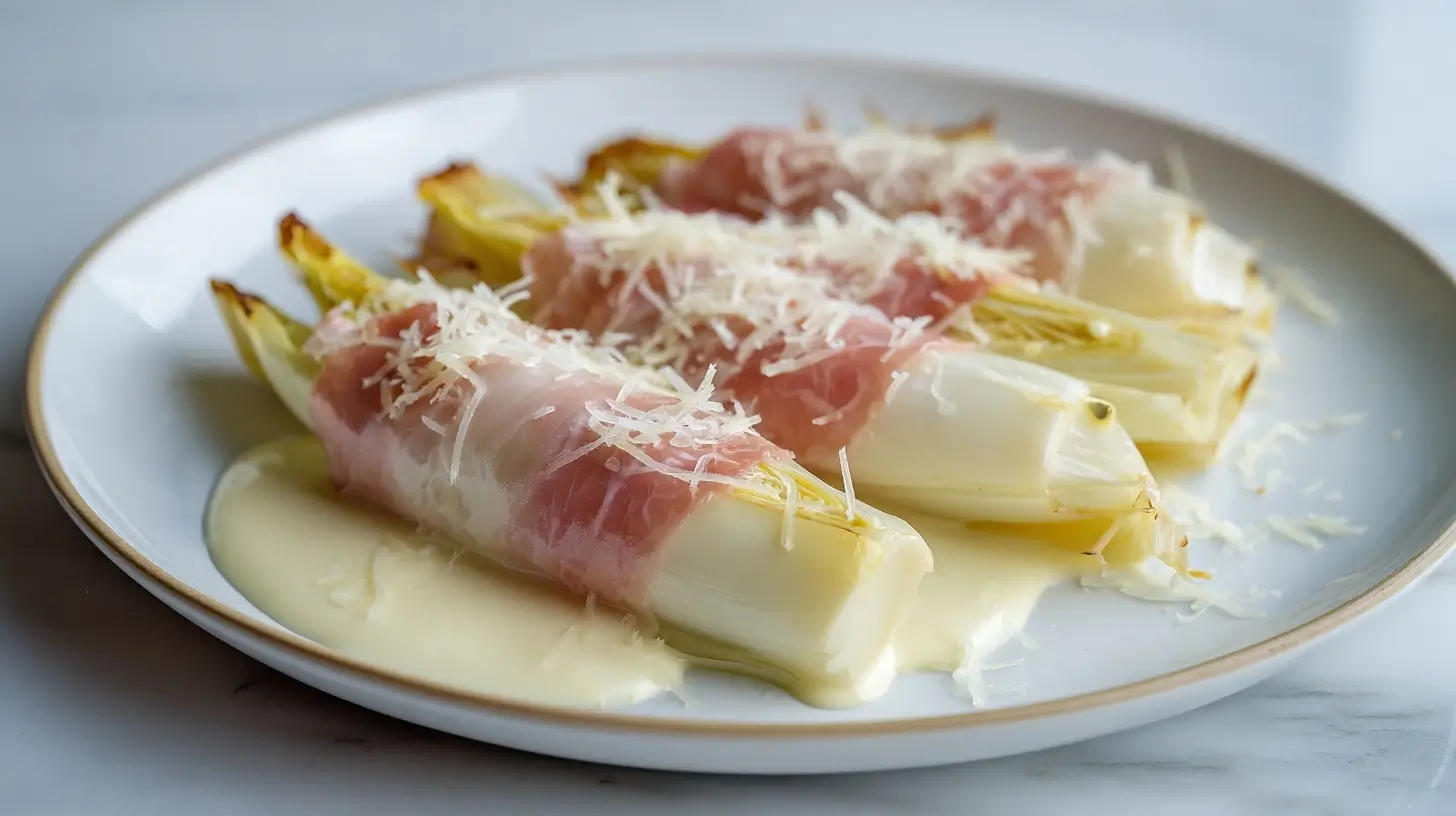 Endives au jambon au Cookeo - liste des ingrédients