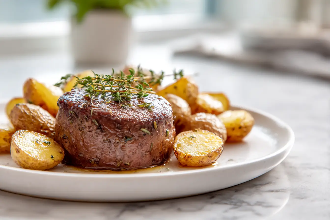 Filet mignon pomme de terre au Cookeo - liste des ingrédients