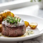 Filet mignon avec pommes de terre au Cookeo, tendre et savoureux