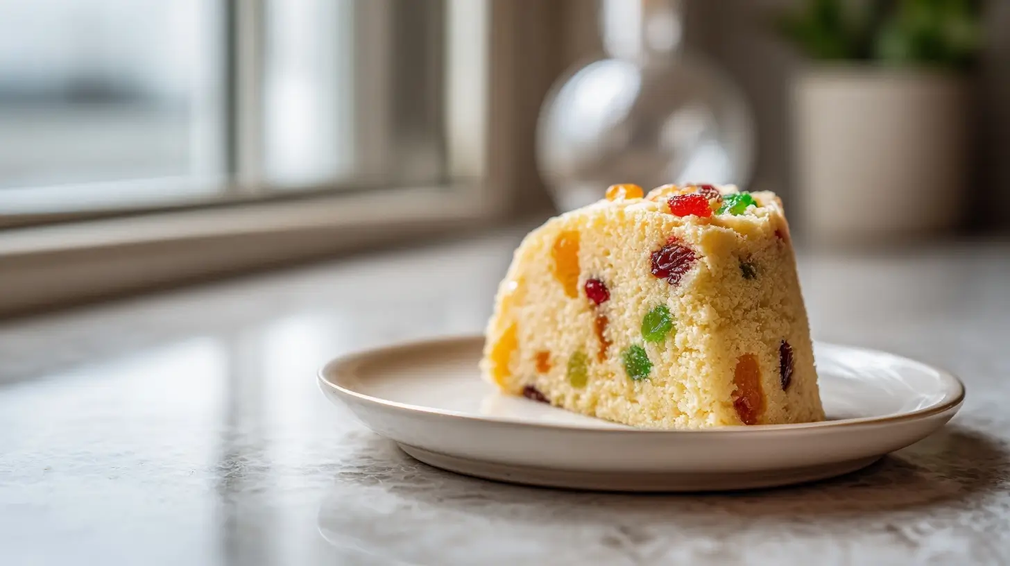 Gâteau à la semoule et fruits confits au Cookeo - liste des ingrédients