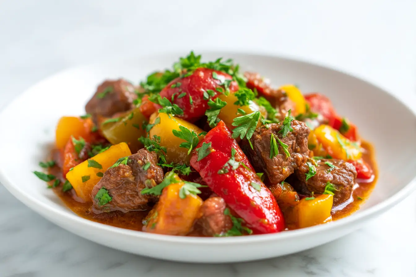Goulash au Cookeo - liste des ingrédients