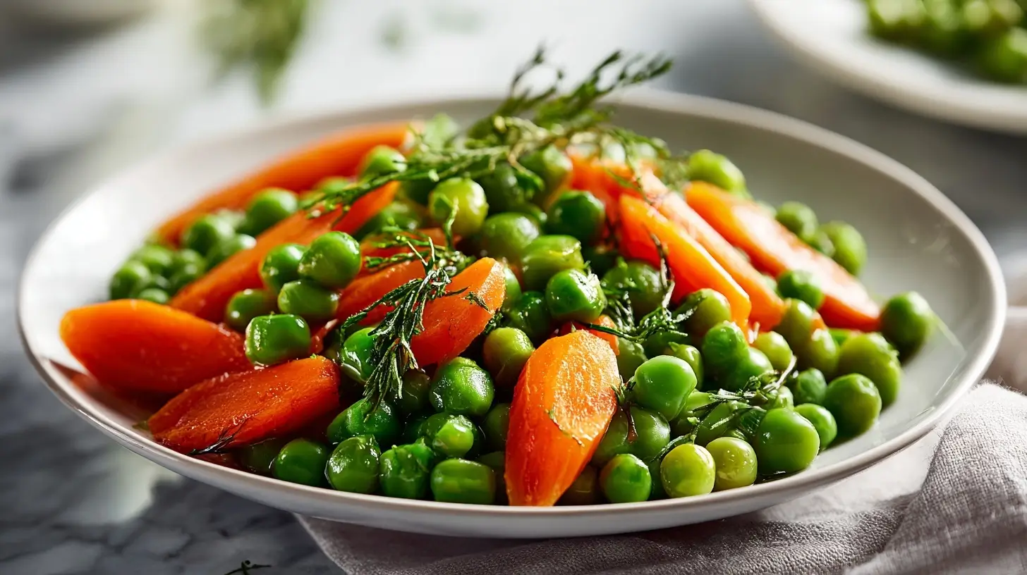 Petits pois carottes au Cookeo - liste des ingrédients