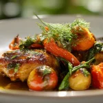 Pintade cuite en Cookeo, tendre et savoureuse.