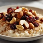 Porridge gourmand à la cannelle et fruits secs en Cookeo, réconfortant et onctueux