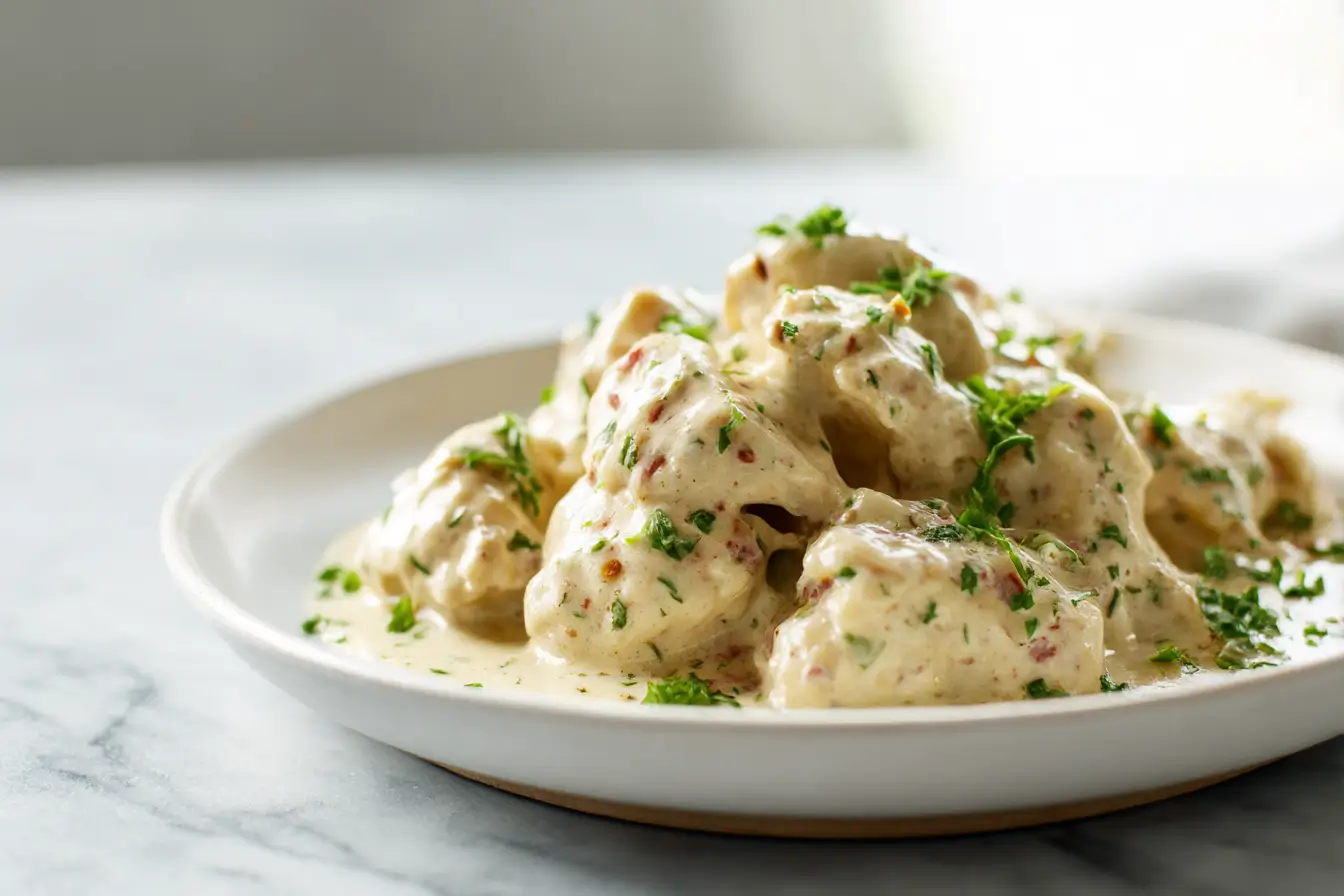 Poulet mascarpone au Cookeo - liste des ingrédients