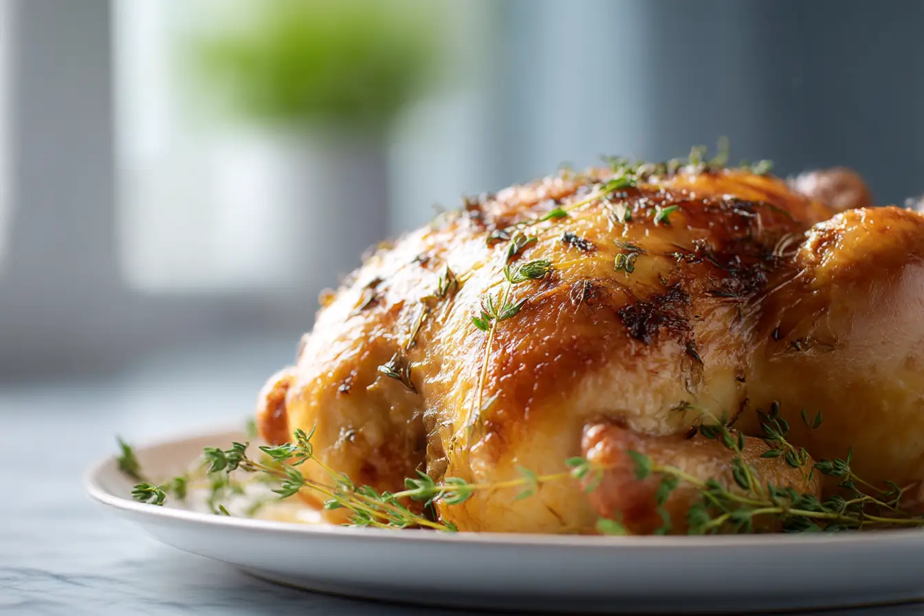Poulet rôti au Cookeo - liste des ingrédients
