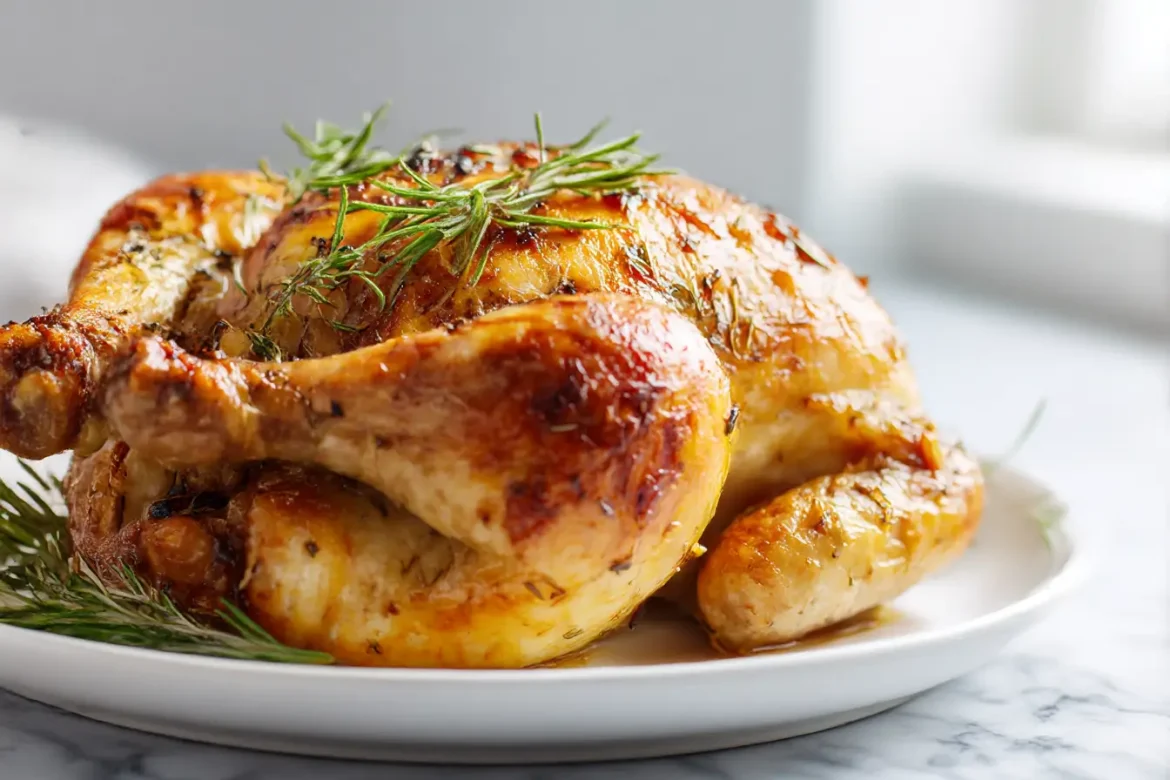 Poulet rôti au Cookeo, croustillant et juteux