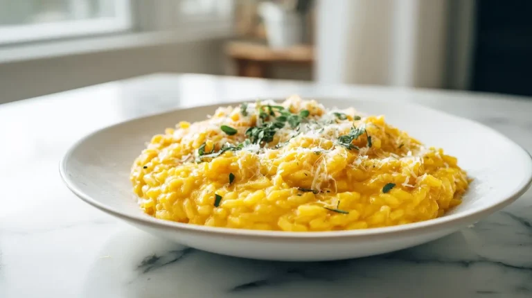 Risotto de potimarron et safran au Cookeo, crémeux et savoureux