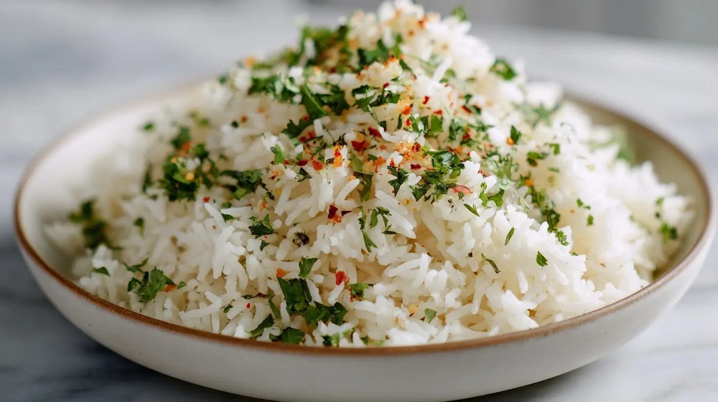Riz basmati au Cookeo - liste des ingrédients