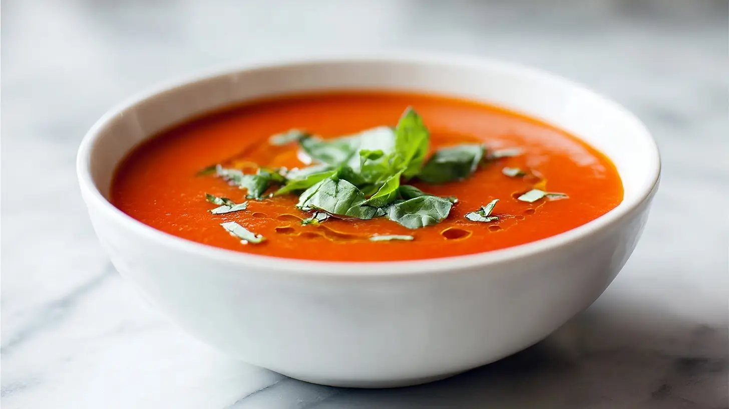 Soupe à la tomate au Cookeo - liste des ingrédients