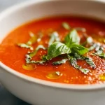 Savoureuse soupe à la tomate au Cookeo, riche et réconfortante