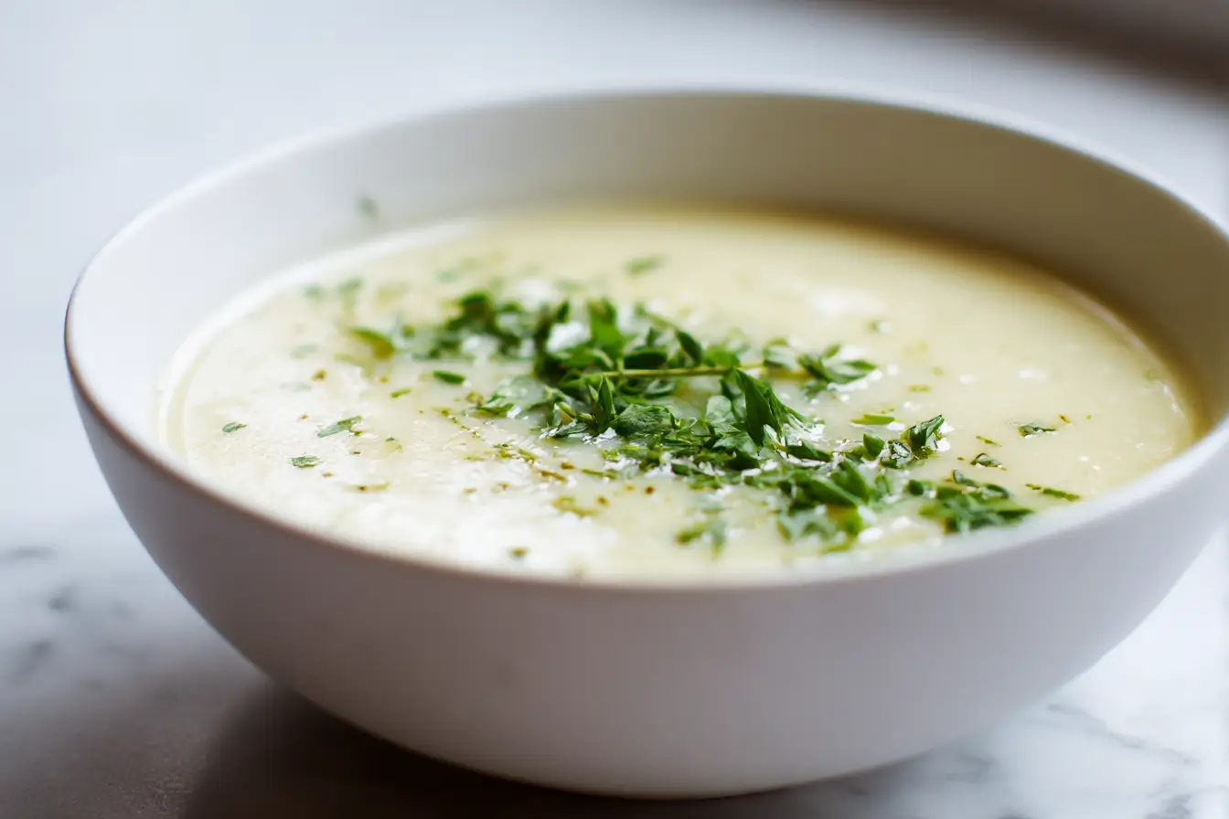 Soupe poireaux pommes de terre au Cookeo - liste des ingrédients
