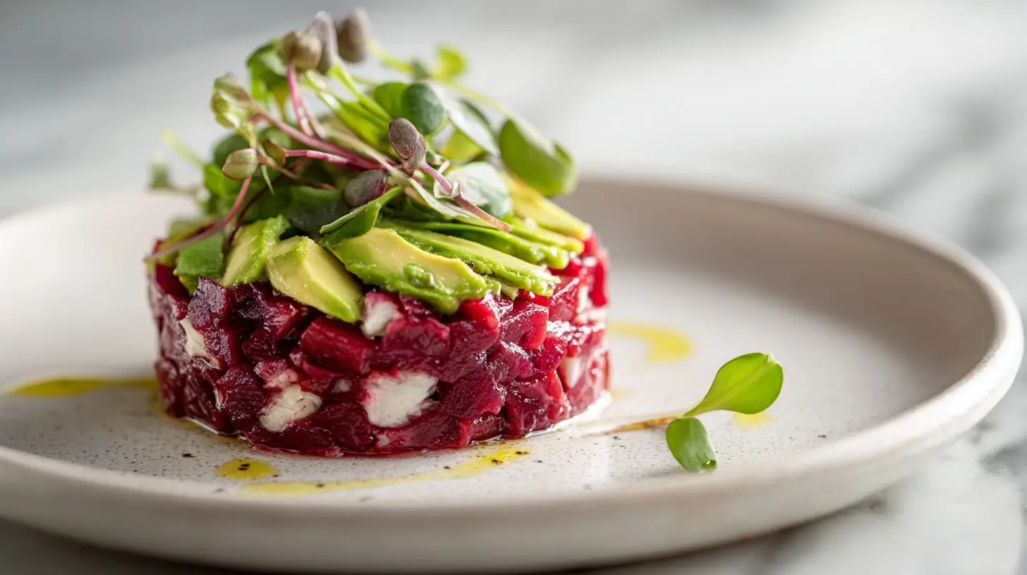 Tartare de betterave et avocat au Cookeo - liste des ingrédients