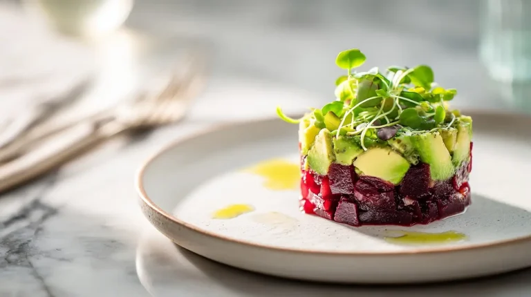 Tartare de betterave et avocat au Cookeo, frais et coloré