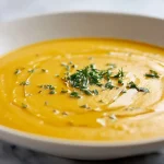 Velouté de potimarron et pommes de terre au Cookeo, crémeux et réconfortant