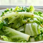 Chou vert au Cookeo, plein de saveurs et de couleurs.