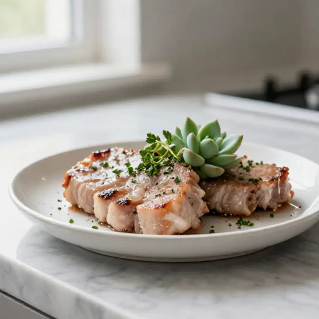 Côtes de porc au Cookeo - liste des ingrédients