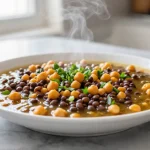 Harira au Cookeo, un plat traditionnel marocain réconfortant.