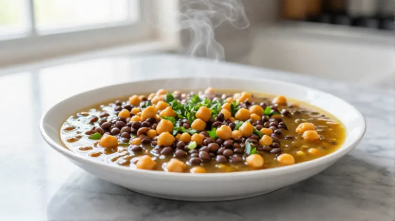 Harira au Cookeo, un plat traditionnel marocain réconfortant.