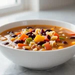 Minestrone au Cookeo, copieux et coloré