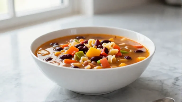 Minestrone au Cookeo, copieux et coloré
