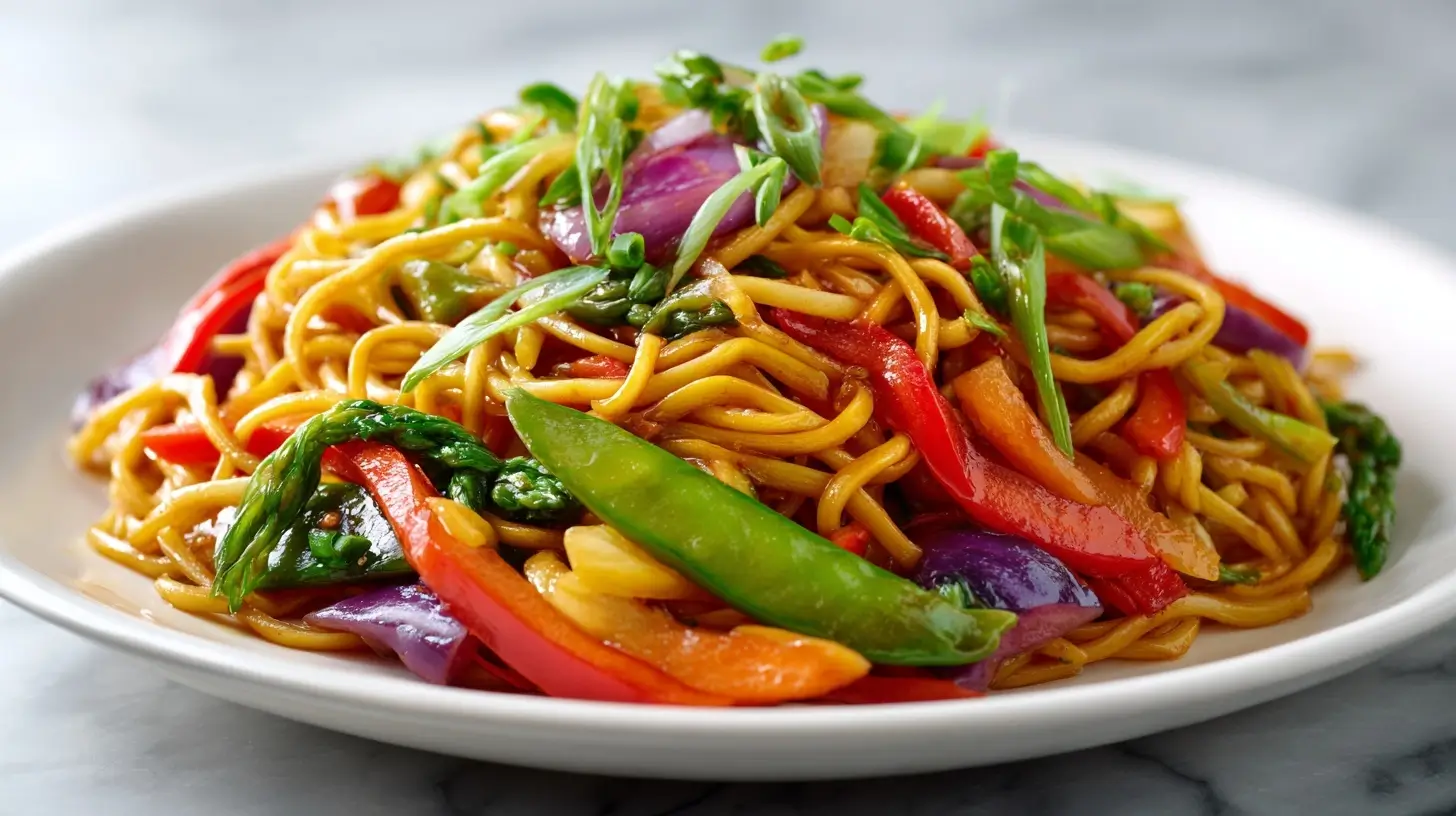 Nouilles chinoises au Cookeo - liste des ingrédients