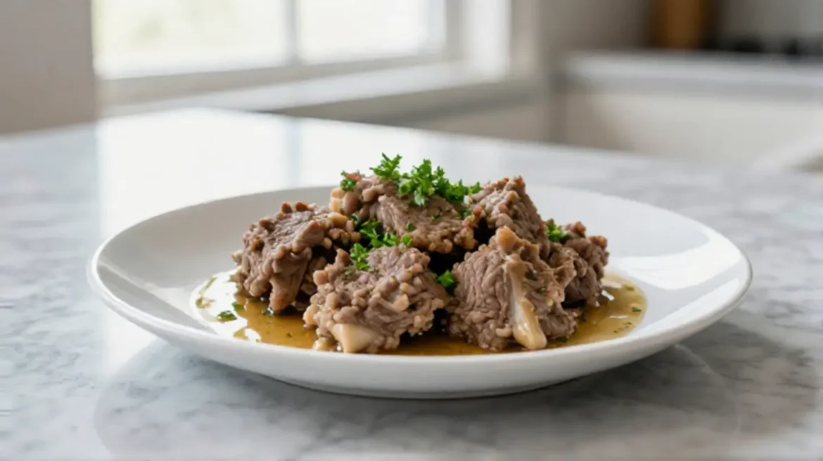 Osso buco de veau au Cookeo, tendre et savoureux