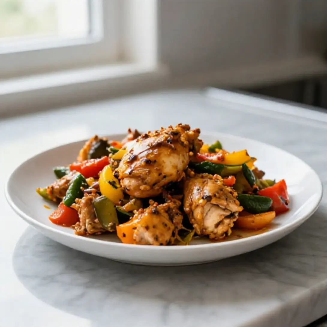 Poulet colombo au Cookeo - liste des ingrédients