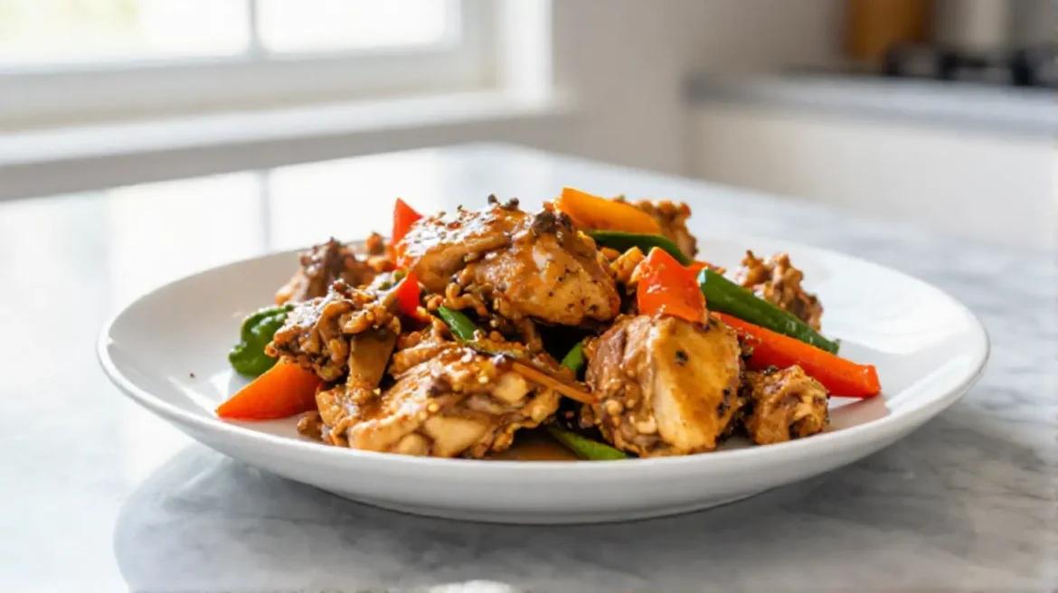 Savoureux poulet colombo au Cookeo, épicé et parfumé.