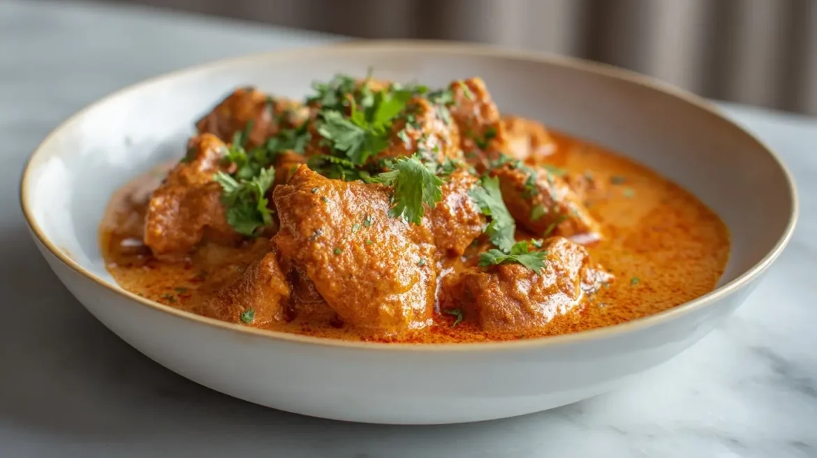 Délicieux poulet tikka massala au Cookeo, riche en épices