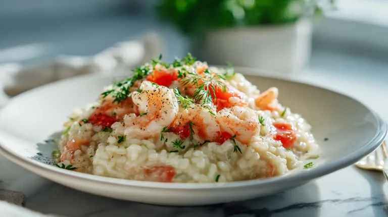 Un délicieux risotto fruits de mer au Cookeo, crémeux et savoureux