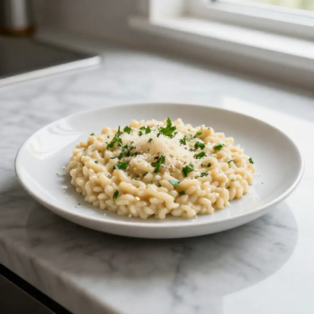 Risotto parmesan au Cookeo - liste des ingrédients