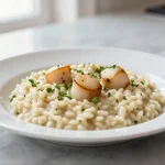 Rizotto Saint-Jacques au Cookeo, crémeux et savoureux