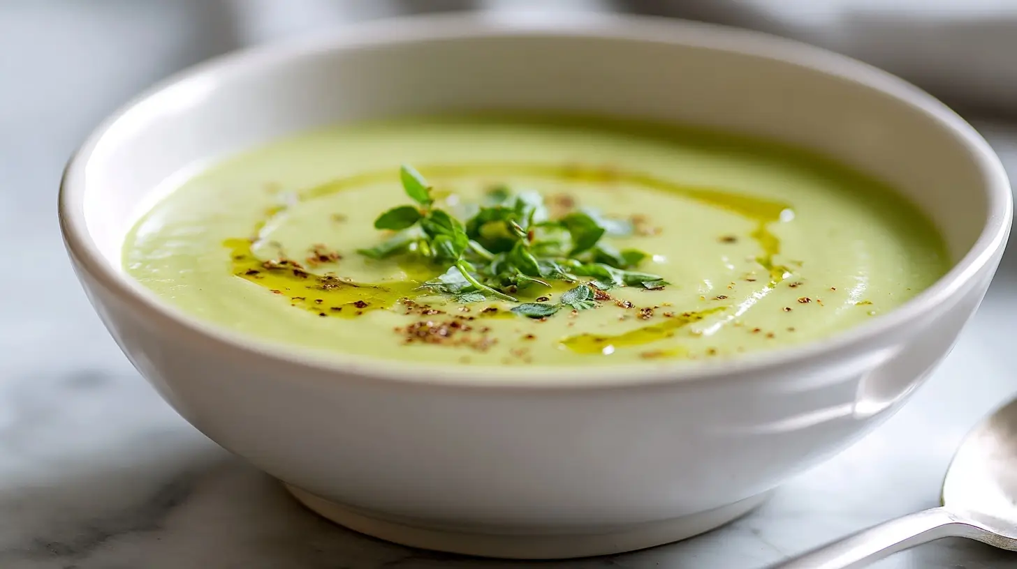 Velouté de courgette au Cookeo - liste des ingrédients