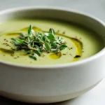 Savoureux velouté de courgette au Cookeo, onctueux et réconfortant.