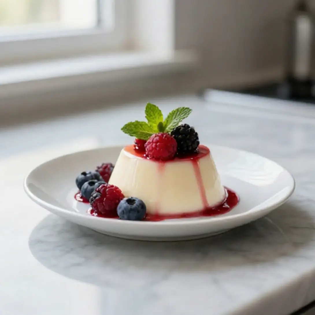 Panna cotta au Cookeo - liste des ingrédients