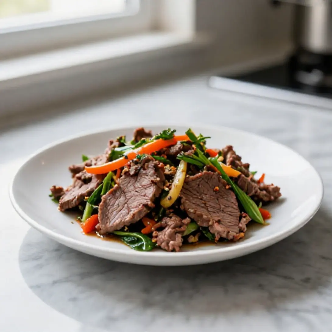 Boeuf thaï au Cookeo - liste des ingrédients