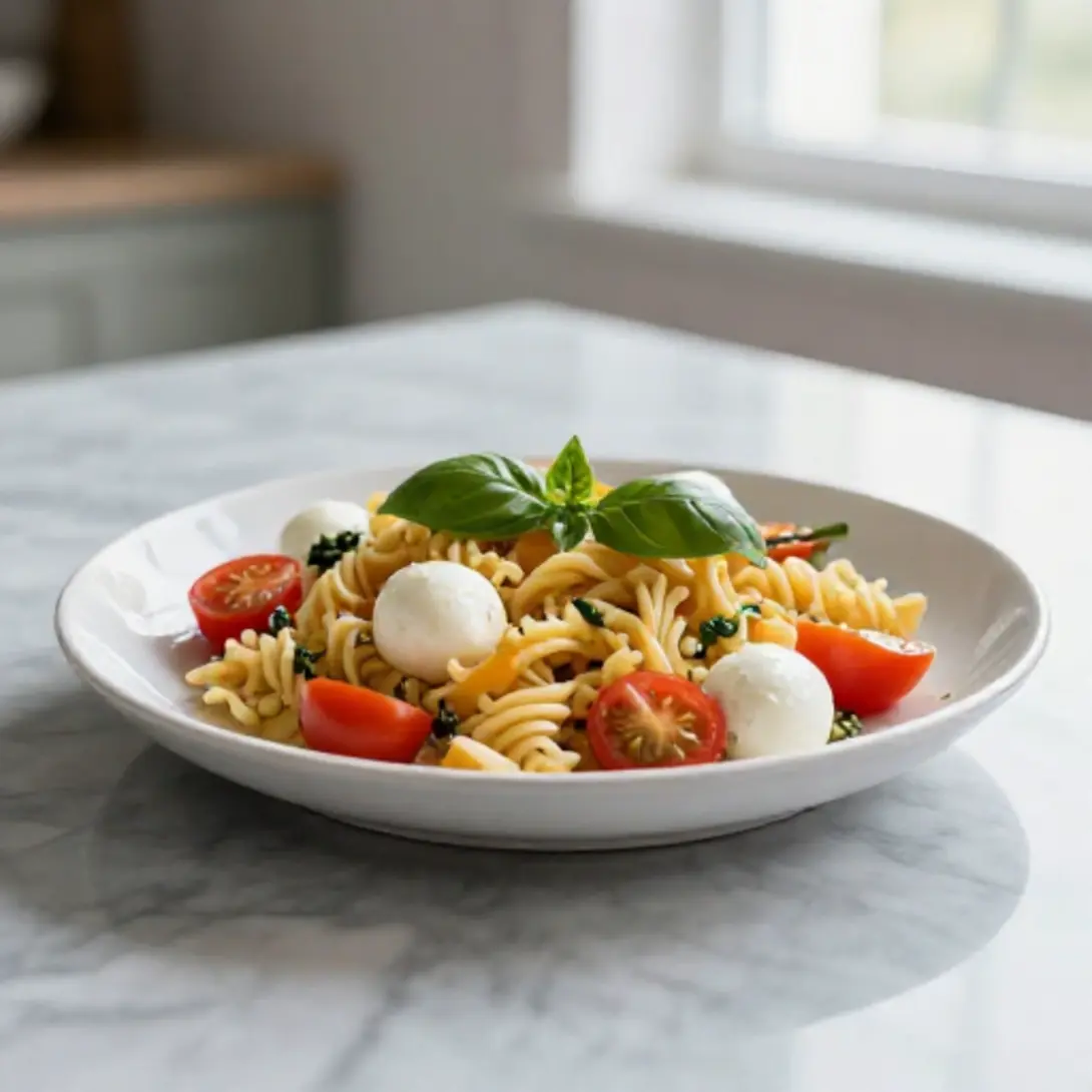 Salade de pâtes au Cookeo - liste des ingrédients