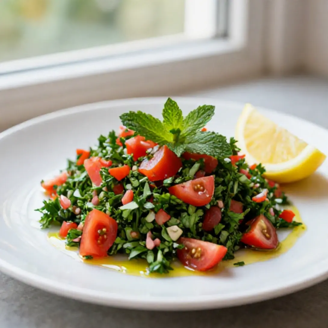 Tabbouleh revisité au Cookeo - liste des ingrédients