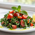 Tabbouleh revisité au Cookeo, frais et coloré