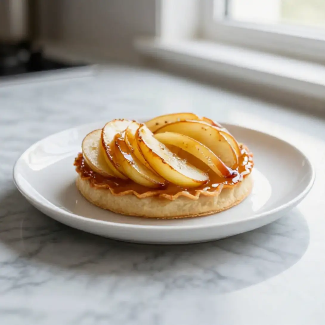 Tarte fine aux pommes au Cookeo - liste des ingrédients
