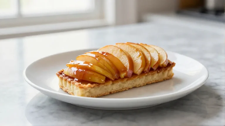 Tarte fine aux pommes au Cookeo, dorée et délicieuse