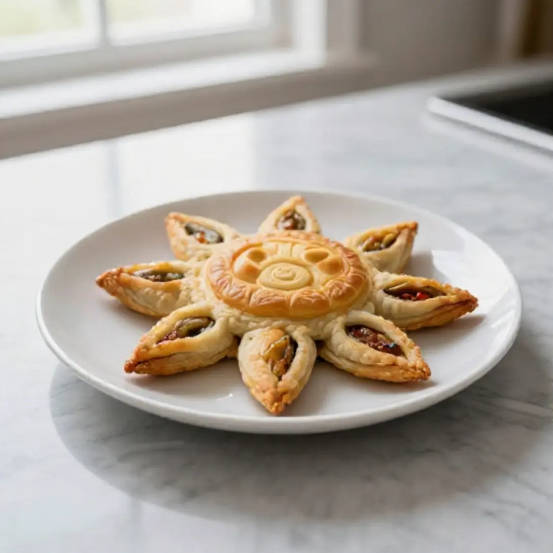 Tarte soleil au Cookeo - liste des ingrédients