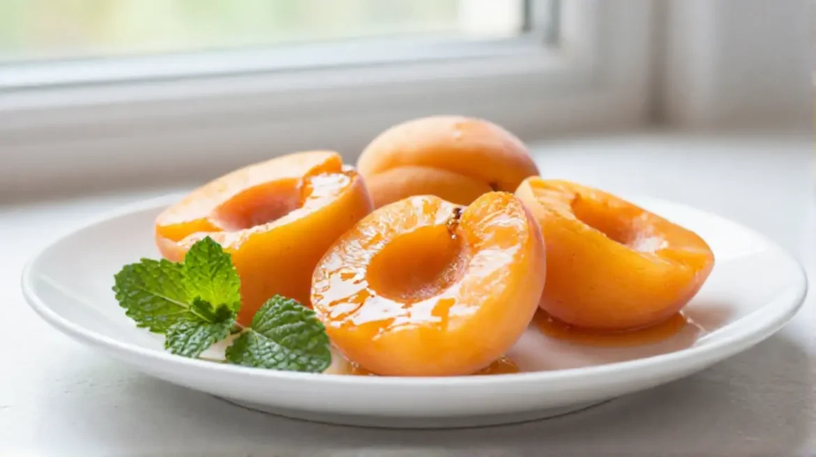 Abricots pochés au Cookeo, sucrés et fondants